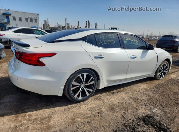 1N4AA6AP3JC368050 2018 NISSAN MAXIMA White Задня права чверть