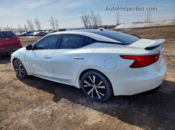 1N4AA6AP3JC368050 2018 NISSAN MAXIMA White Задня ліва чверть