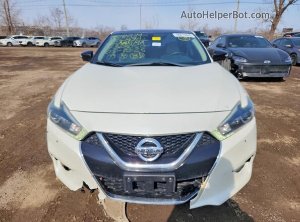 1N4AA6AP3JC368050 2018 NISSAN MAXIMA White Вид спереду