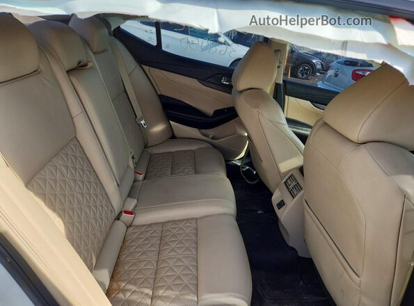 1N4AA6AP3JC368050 2018 NISSAN MAXIMA White Вид задніх сидінь