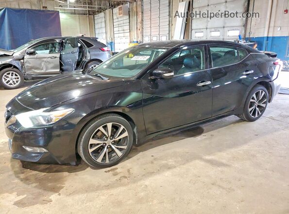 1N4AA6AP3JC374270 2018 NISSAN MAXIMA Black Передня ліва чверть