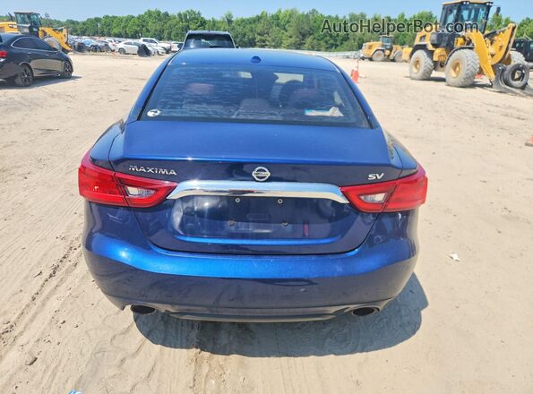 1N4AA6AP3JC379646 2018 NISSAN MAXIMA Blue Vista trasera