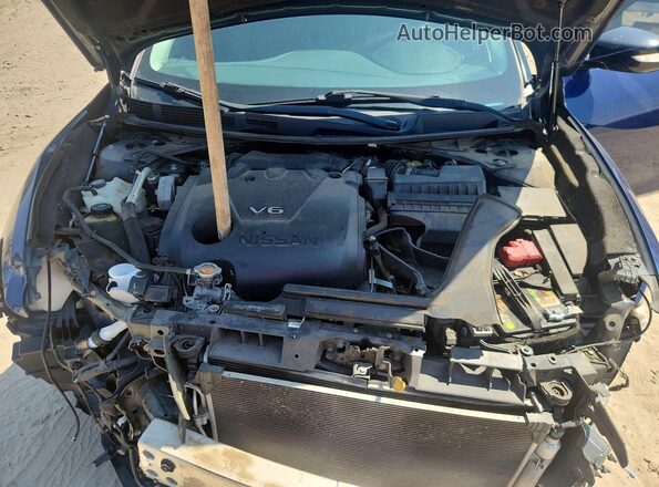 1N4AA6AP3JC379646 2018 NISSAN MAXIMA Blue Vista interior trasera
