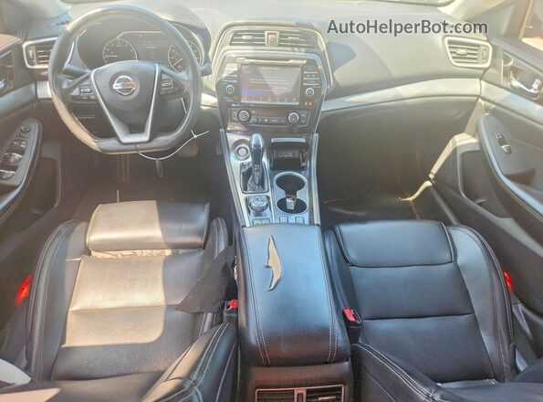 1N4AA6AP3JC379646 2018 NISSAN MAXIMA Blue Vista del salpicadero