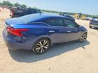 2018 Nissan Maxima 3.5 Sv Blue vin: 1N4AA6AP3JC379646