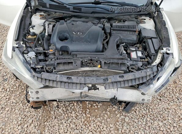 1N4AA6AP4GC376358 2016 NISSAN MAXIMA White Vista interior trasera