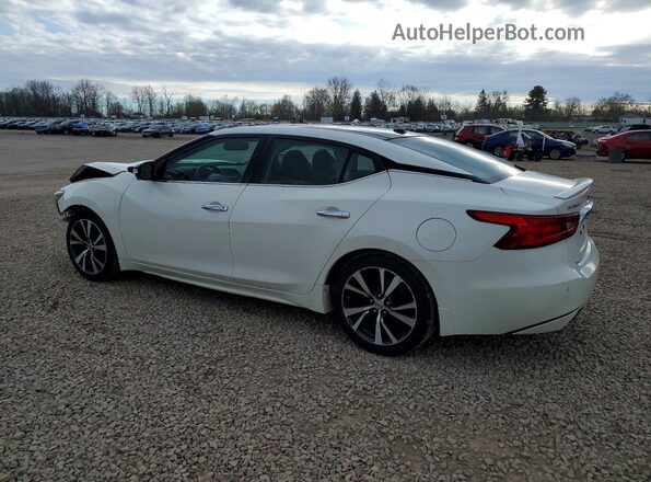 1N4AA6AP4GC376358 2016 NISSAN MAXIMA White Trasero izquierdo