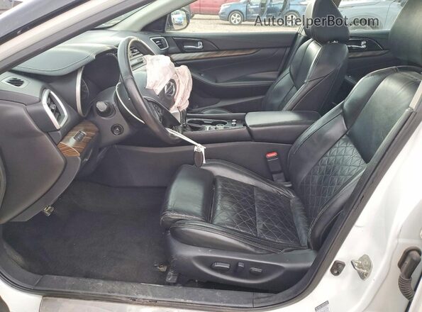 1N4AA6AP4GC376358 2016 NISSAN MAXIMA White Vista interior delantera