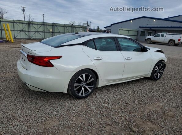 1N4AA6AP4GC376358 2016 NISSAN MAXIMA White Trasero derecho