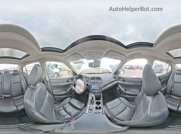1N4AA6AP4GC376358 2016 NISSAN MAXIMA White Vista interior de 360 grados