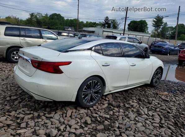1N4AA6AP4GC393175 2016 NISSAN MAXIMA Белый Задняя правая четверть