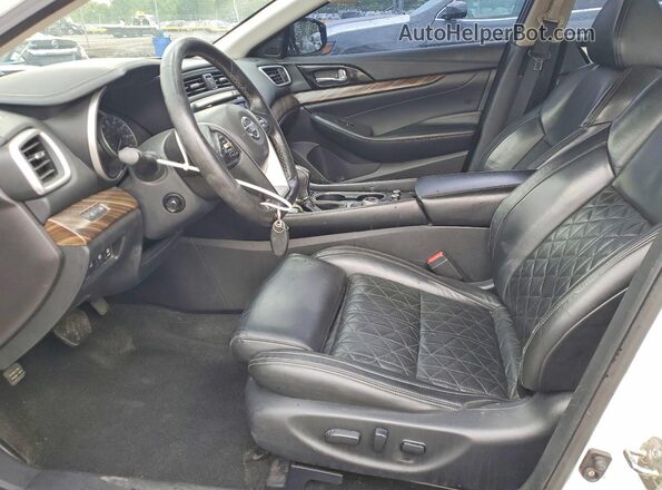 1N4AA6AP4GC393175 2016 NISSAN MAXIMA Белый Вид салона спереди
