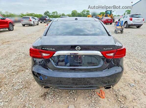 1N4AA6AP4GC409293 2016 NISSAN MAXIMA Black Հետևի տեսք