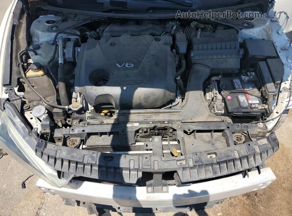 1N4AA6AP4GC423582 2016 NISSAN MAXIMA Белый Вид задней части салона