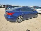 2017 Nissan Maxima Platinum Синий vin: 1N4AA6AP4HC370321