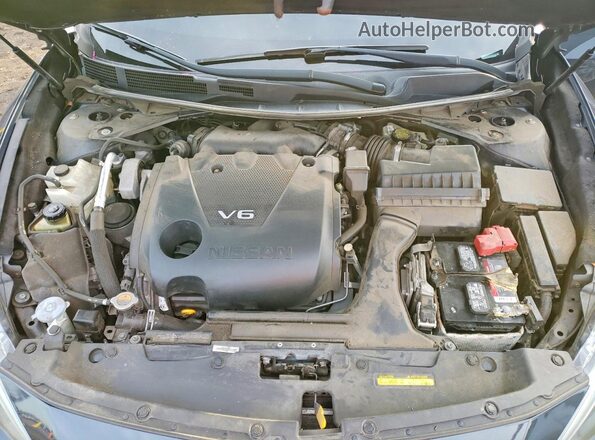 1N4AA6AP4HC384199 2017 NISSAN MAXIMA PLATINUM Blue Vista interior trasera