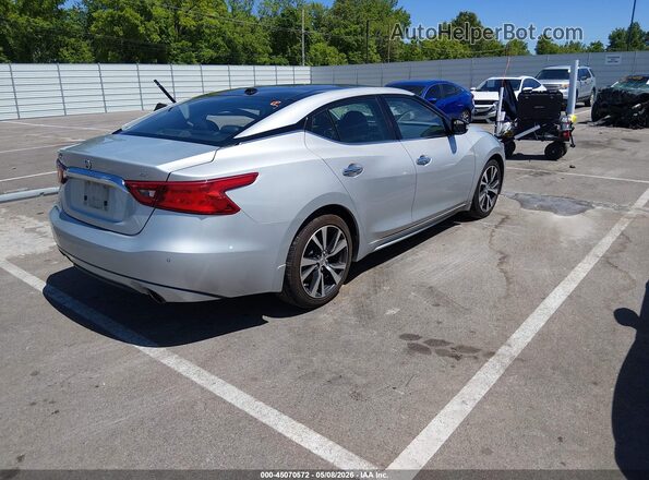 1N4AA6AP4HC397129 2017 NISSAN MAXIMA Silver Tył prawy