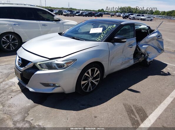 1N4AA6AP4HC397129 2017 NISSAN MAXIMA Silver Przód lewy
