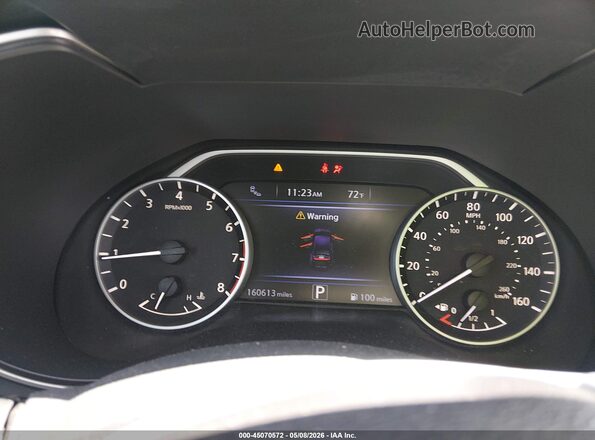 1N4AA6AP4HC397129 2017 NISSAN MAXIMA Silver Widok tylnych siedzeń
