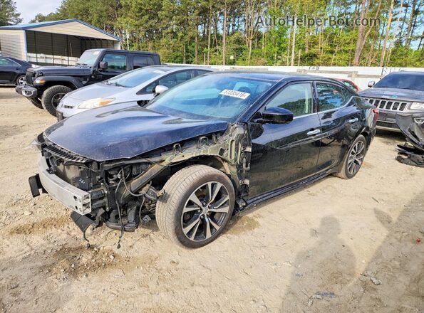 1N4AA6AP4JC400097 2018 NISSAN MAXIMA Black Передня ліва чверть