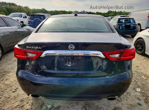 1N4AA6AP4JC400097 2018 NISSAN MAXIMA Black Вид ззаду