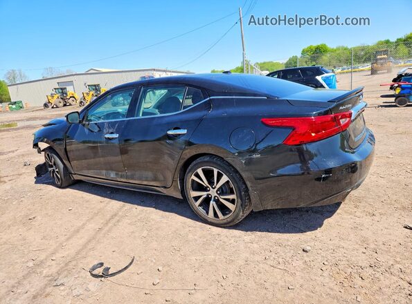 1N4AA6AP4JC401380 2018 NISSAN MAXIMA Черный Задняя левая четверть