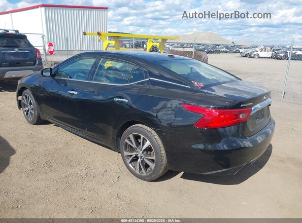 1N4AA6AP5GC385120 2016 NISSAN MAXIMA Черный Задняя левая четверть