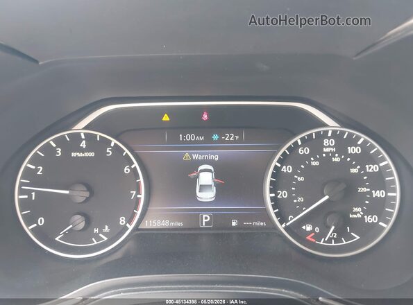 1N4AA6AP5GC385120 2016 NISSAN MAXIMA Черный Вид задних сидений