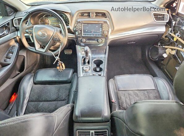 1N4AA6AP5GC388468 2016 NISSAN MAXIMA Угольный Вид панели приборов
