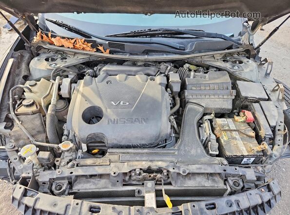 1N4AA6AP5GC388468 2016 NISSAN MAXIMA Угольный Вид задней части салона