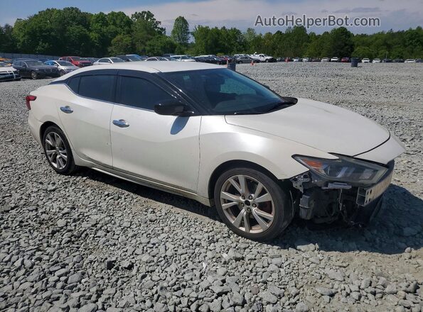 1N4AA6AP5GC412588 2016 NISSAN MAXIMA White Delantero derecho