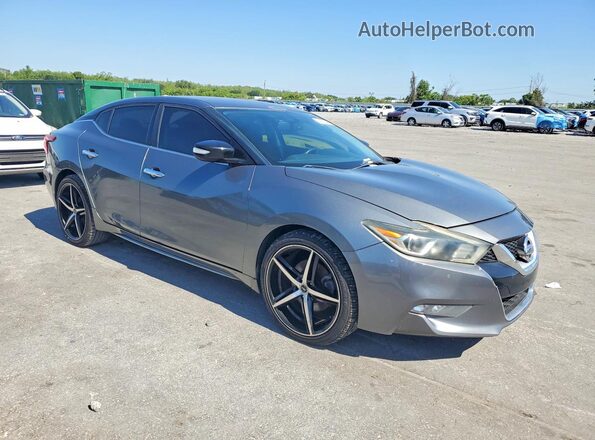 1N4AA6AP5GC419900 2016 NISSAN MAXIMA Gray Przód prawy
