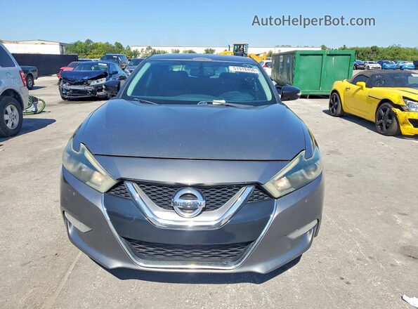 1N4AA6AP5GC419900 2016 NISSAN MAXIMA Gray Widok z przodu