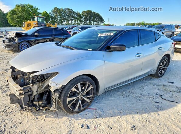 1N4AA6AP5GC429696 2016 NISSAN MAXIMA Silver წინა მარცხენა ხედი სამი მეოთხედიდან