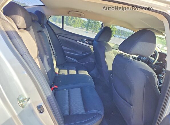 1N4AA6AP5GC429696 2016 NISSAN MAXIMA Silver უკანა სავარძლების ხედი