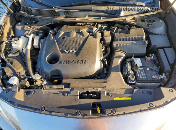 1N4AA6AP5GC436728 2016 NISSAN MAXIMA Gray Widok wnętrza z tyłu