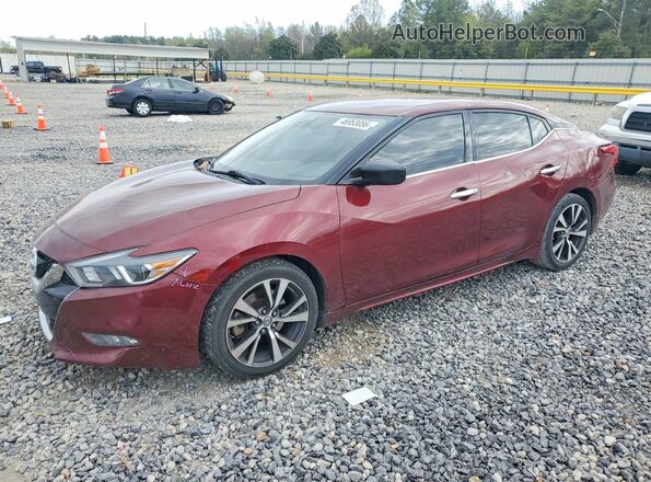 1N4AA6AP5GC437619 2016 NISSAN MAXIMA Burgundy Przód lewy