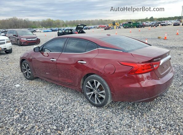 1N4AA6AP5GC437619 2016 NISSAN MAXIMA Burgundy Tył lewy