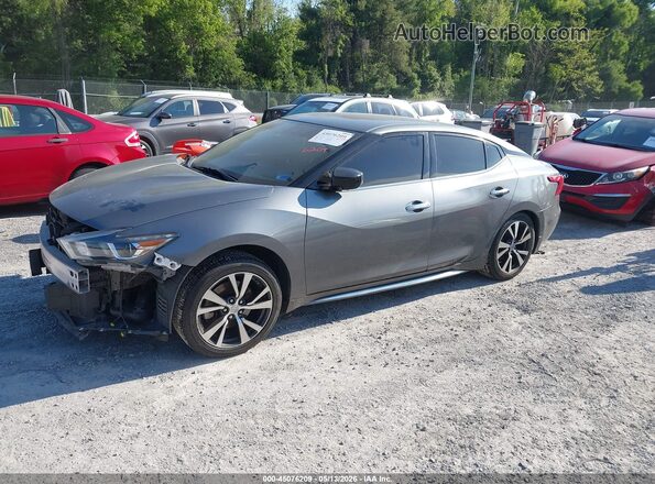 1N4AA6AP5GC901489 2016 NISSAN MAXIMA Gray წინა მარცხენა ხედი სამი მეოთხედიდან