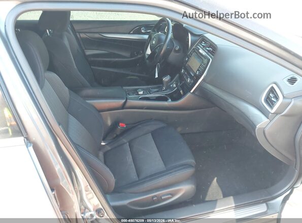 1N4AA6AP5GC901489 2016 NISSAN MAXIMA Gray წინა სალონის ხედი