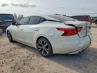 2017 Nissan Maxima 3.5 Sv White vin: 1N4AA6AP5HC384535