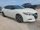 2017 Nissan Maxima 3.5 Sv White vin: 1N4AA6AP5HC384535