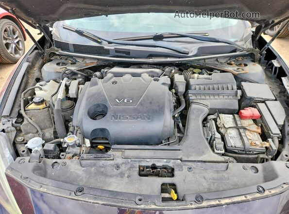 1N4AA6AP5HC384633 2017 NISSAN MAXIMA Black Widok wnętrza z tyłu