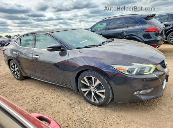 1N4AA6AP5HC384633 2017 NISSAN MAXIMA Black Przód prawy