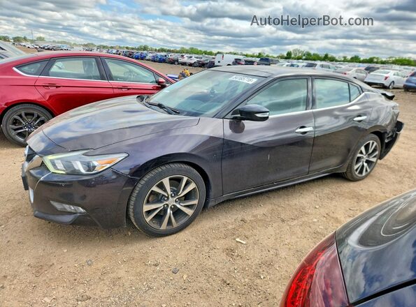 1N4AA6AP5HC384633 2017 NISSAN MAXIMA Black Przód lewy
