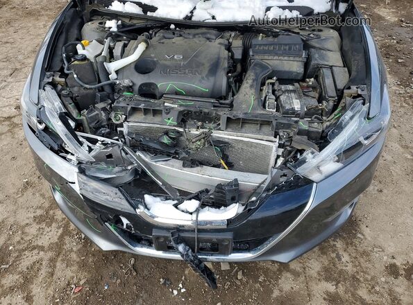 1N4AA6AP5HC399701 2017 NISSAN MAXIMA Gray Widok wnętrza z tyłu