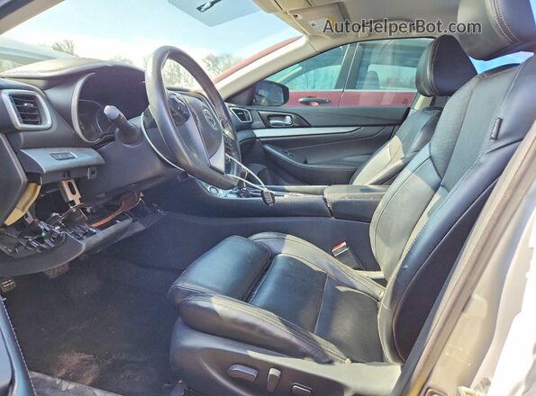 1N4AA6AP5HC431854 2017 NISSAN MAXIMA Серебряный Вид салона спереди