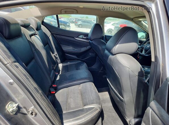 1N4AA6AP5HC443244 2017 NISSAN MAXIMA Gray Вид задніх сидінь