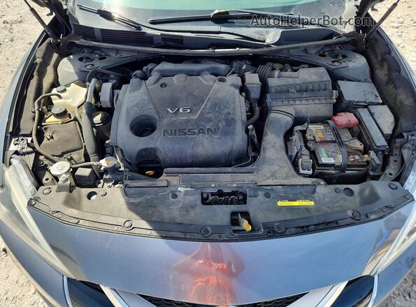 1N4AA6AP5HC443244 2017 NISSAN MAXIMA Gray Вид задньої частини салону