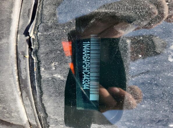 1N4AA6AP5HC443244 2017 NISSAN MAXIMA Gray Вид підкапотного простору